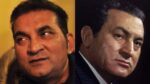 Singer Abhijeet Bhattacharya (L); and late Egyptian president Hosni Mubarak.